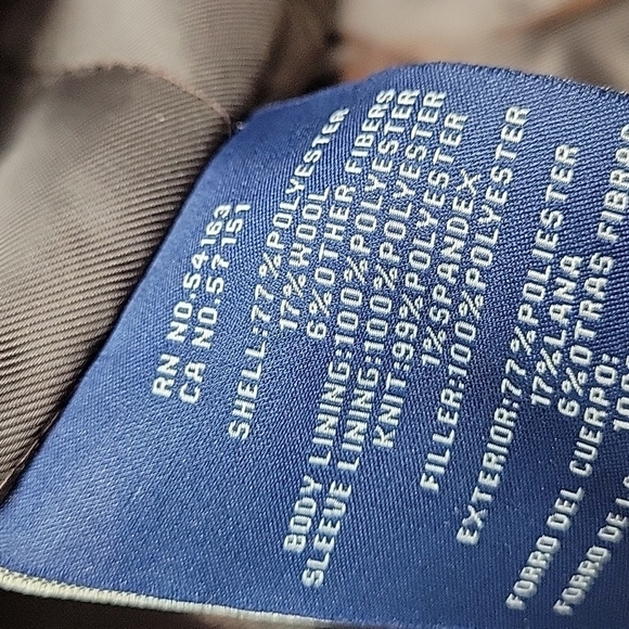 New DOCKERS Camel beige bomber jacket mens size Medium - Picture 8 of 10